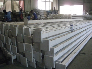 أعمدة إنارة الشوارع<br /> <small>(الأعمدة المربعة)</small>